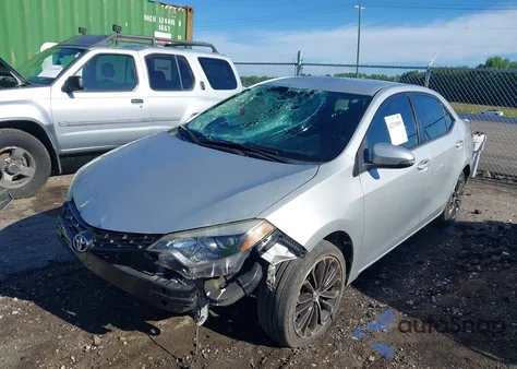 2016 Toyota Corolla S Plus z USA, uszkodzony, nr VIN 2T1BURHE1GC728329